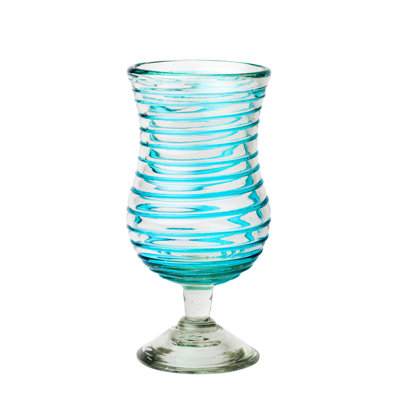 Meridia Hurricane Handblown Mexican Glass, Set Of 6