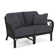 Edgewater 56" Flared Arm Loveseat