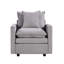 Chenille Fabric Upholstered Deep Single Seat Sofa Armchair For Reading, Relaxing And Enjoying Leisure Time In Living Room-2140122731