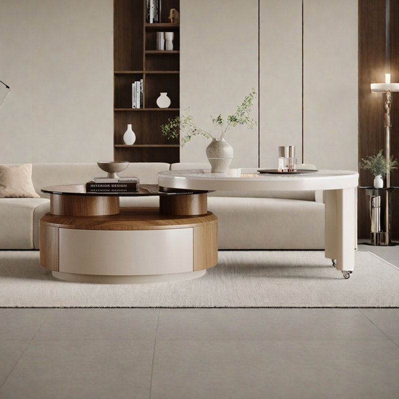 Table basse rotative Creamy Breeze Light