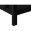 Table d'appoint à 2 niveaux, placage noir, tiroir de rangement, pour table de chambre à coucher et de salon dans un tiroir de rangement, Advancement