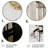 Black, White And Gold Expression I - Abstract Metal Wall Art-1996159707