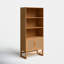 Bibliothèque Isik, 2 portes, naturel-1614541129