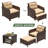 5-piece Patio Conversation Set-1035583688