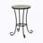 Patio Side Table with Shelf-1458804971