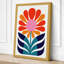 Geometric Bloom Botanical - Wrapped Canvas-345078962-345078965