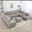 U Shaped Modular Sectional Sofa-1217006436