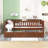 Twin Size Daybed Wood Bed With Two Drawers, Walnut-1273841748-1273841754
