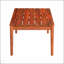 Table basse BRYAN en bois d'acacia rustique, durable et élégante pour les espaces extérieurs, résistante aux intempéries et au temps