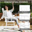 Fauteuil à bascule White Garden