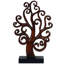 Sculpture en bois faite à la main Arbre de vie - Décoration d'art et cadeau de Noël pour la maison