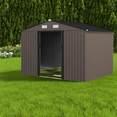 Spacious Steel Garden Sheds, Modern Design For Outdoor Storage