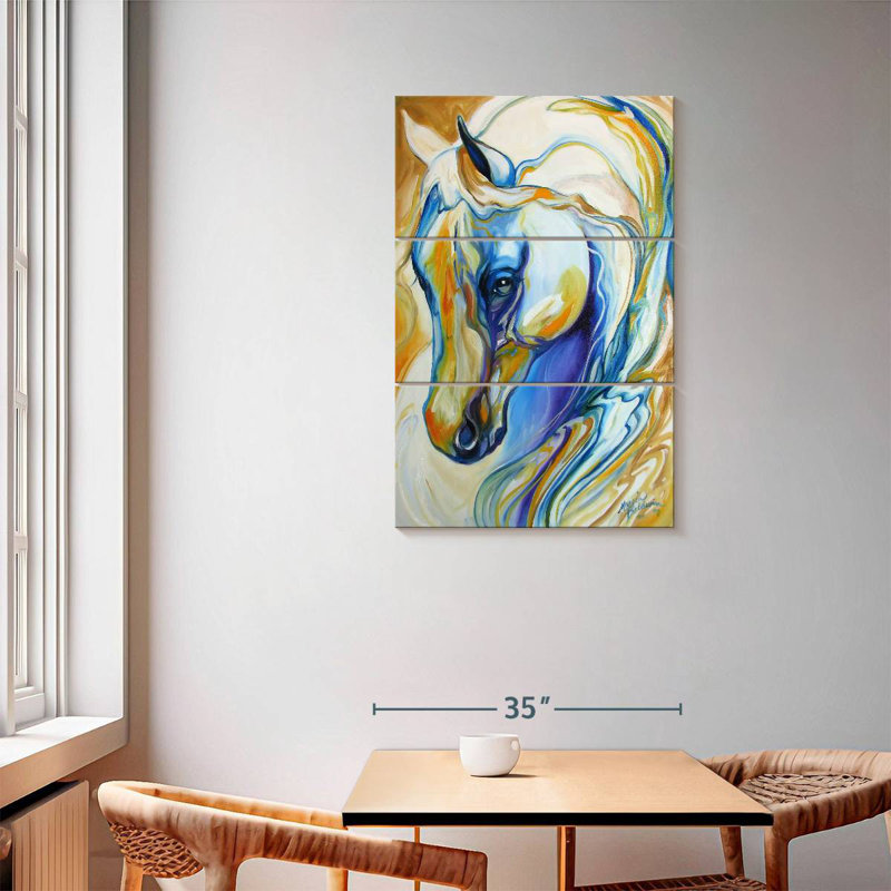 Brampt Arabian Abstract, H 57 po x l 36 po