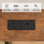 Console étroite à hauteur réglable