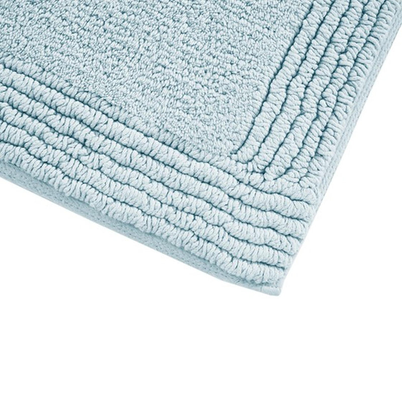 24x72" 100% Cotton Tufted 3000 GSM Reversible Bath Rug, Set of 2 - 72" L x 24" W