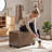 22" Upholstered Storage Ottoman With Reversible Tray Top-1341298226