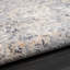 Tapis floral en polypropylène / polyester tissé à la machine Hayat en gris / beige / bleu-2070307422