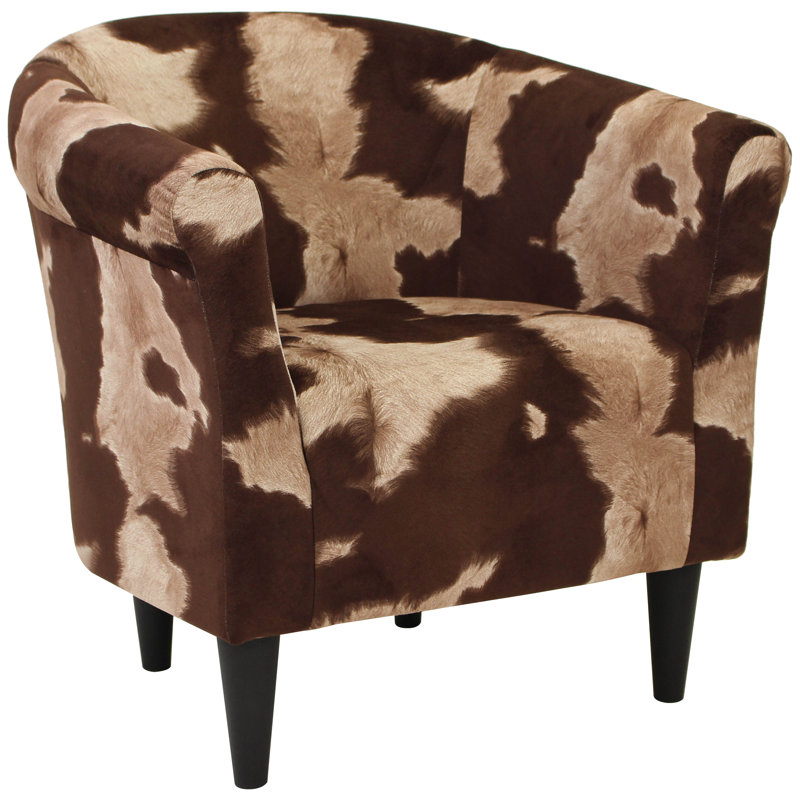 Fauteuil demi-tonneau en polyester de 30,5 po de largeur Notasulga