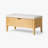 Oslo Bench with drawer, American oak wood