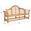 Banc de jardin en bois Kalandria-234575375