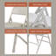 Chaise pliante en vinyle Bernadine-273601963