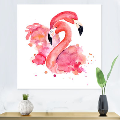 " Portrait Of Flamingo "