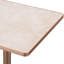 Table de salle à manger carrée moderne en tulipe, plateau de table en pierre frittée avec impression de faux marbre de luxe, base en acier inoxydable, surface imperméable et résistante aux rayures et à l'usure, idéale pour une utilisation intérieure et extérieure