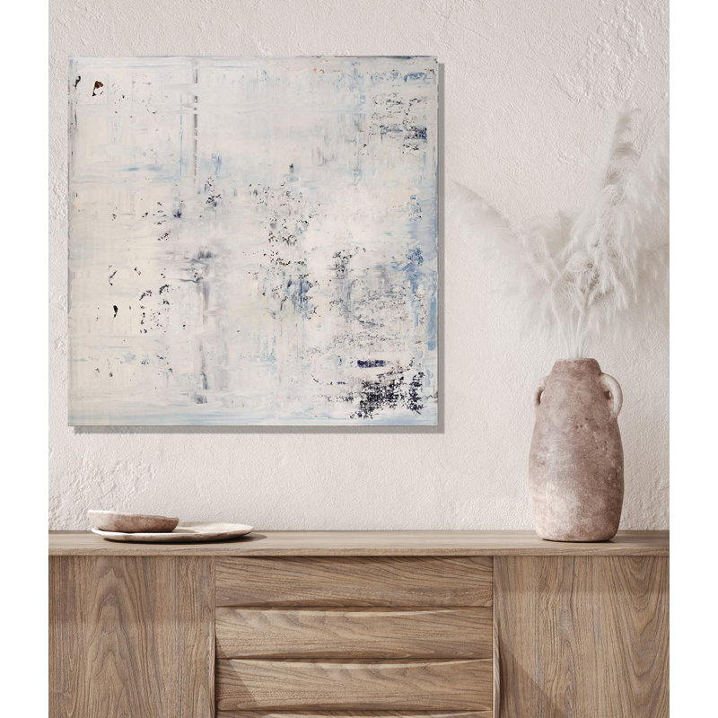 "Blissful Th pensant I" par John Beard - reproduction d'artiste sur toile, H 40 po x l 40 po x p 1,5 po