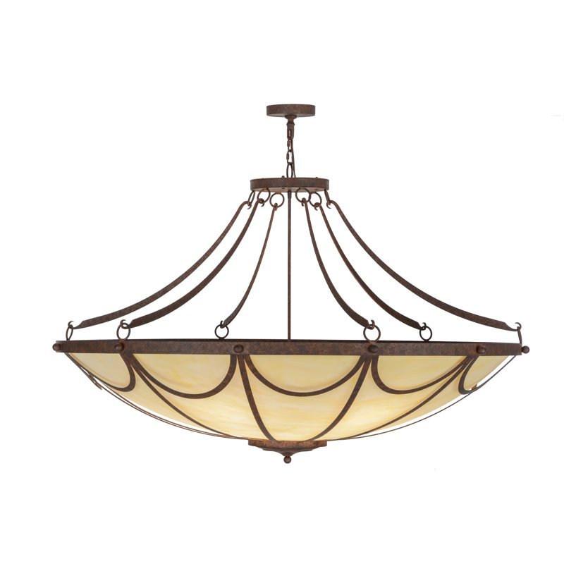 Rusty Nail 60" Glass LED Indoor/Outdoor Pendant Light