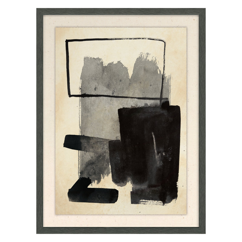 «Formudes 4» par PC Ngo - peinture à cadre unique, H 24 po x l 18 po