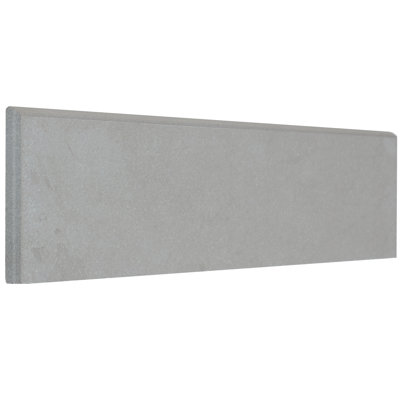 Slate Attaché 12'' L x 3'' W Porcelain Bullnose Tile Trim