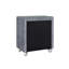 3 Bedroom Cabinet With Wood Base And Velvet Drawers Glamorous Bedside Crystal