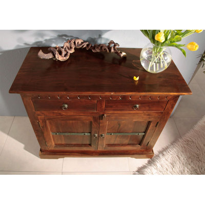 Oxford Solid Wood 107cm W 2 - Drawer Chest of Drawers