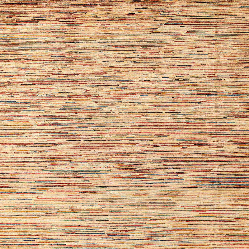 Tapis abstrait moderne 1836, Carré 5 pi