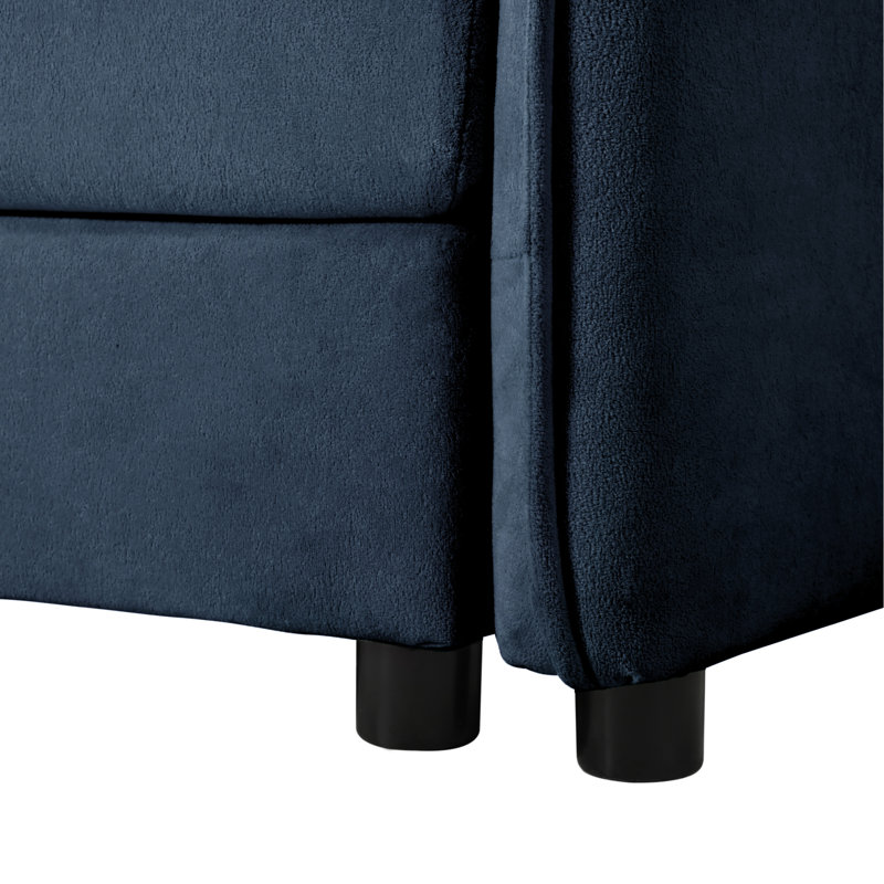 Canapé 2 pièces Deep Blue, Bleu
