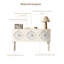 Console chic pour vestibule à motif quadrilobe-420124165-420124167