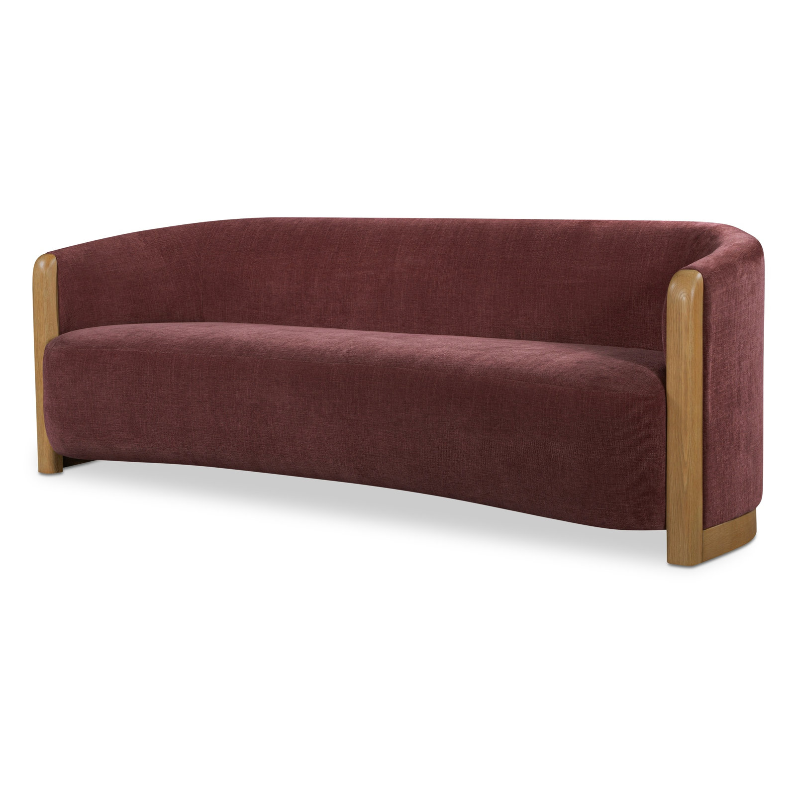 Upholstered Sofa, Purple