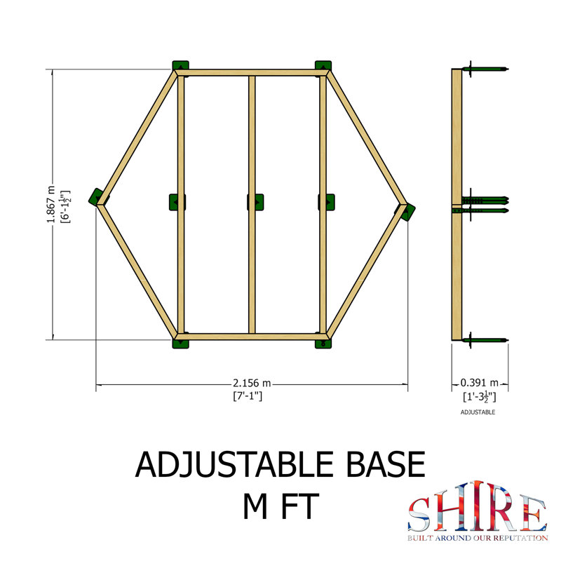 Shire GB Rust Resistant Foundation Kit