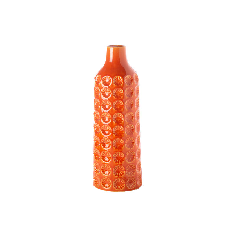 Vase en céramique Xenia, Orange