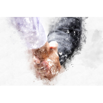" Handshake Concept " Painting Print