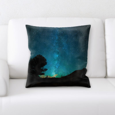 Milky Way Throw Pillow