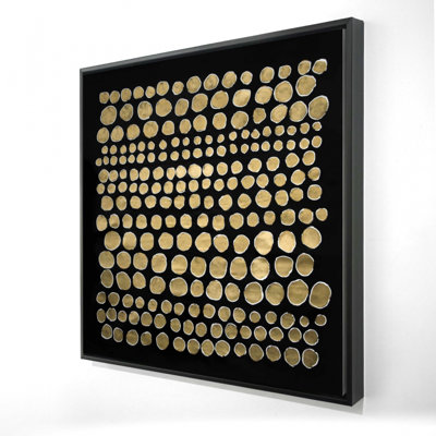 «Dots On», reproduction sur toile