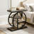 Versatile End Table, 4-Tier Display Shelf,Side Table,Entryway Organizer