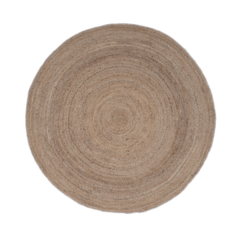 Mcgehee Hemp Indoor Rug, Round 6'