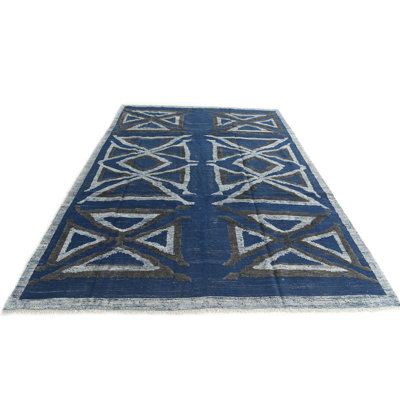 Tapis bleu Philip