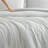 Laura Ashley Oxford Stripe Cotton Reversible Green Comforter Set-123849944
