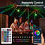 14.5 Ft x 8.5 Ft Rectangular Market Umbrella with Color-Changing Lights, App & Remote-Controlled Lighting, Includes Base-599498754