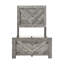 Lit simple gris avec dessus en placage de bois et finition rustique moderne-1473075312-1473075315