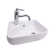 Barclay 10.62'' White Vitreous China Rectangular Bathroom Sink with Overflow