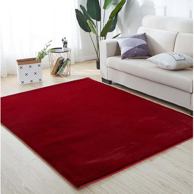 Lily Luxury Chinchilla Rectangular Area Rug